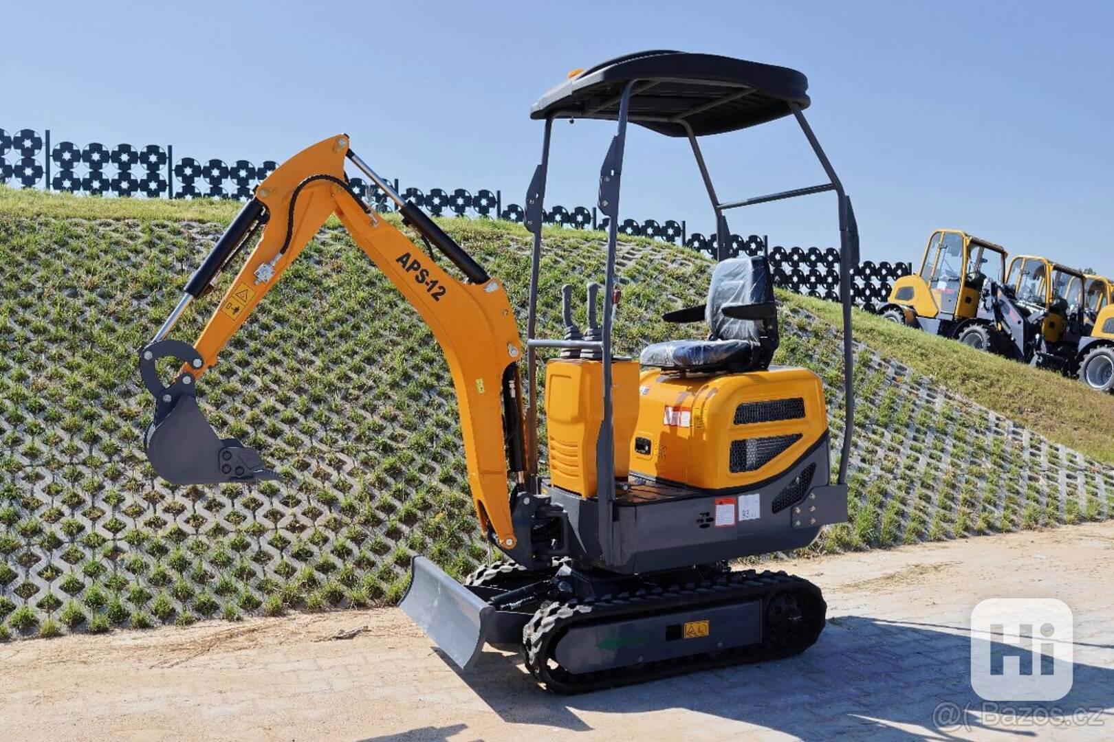  APS KME 12 bagr, minibragr, rypadlo - foto 1