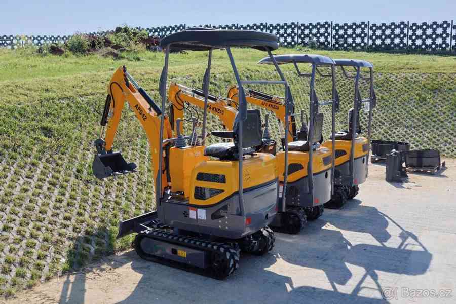  APS KME 12 bagr, minibragr, rypadlo - foto 3