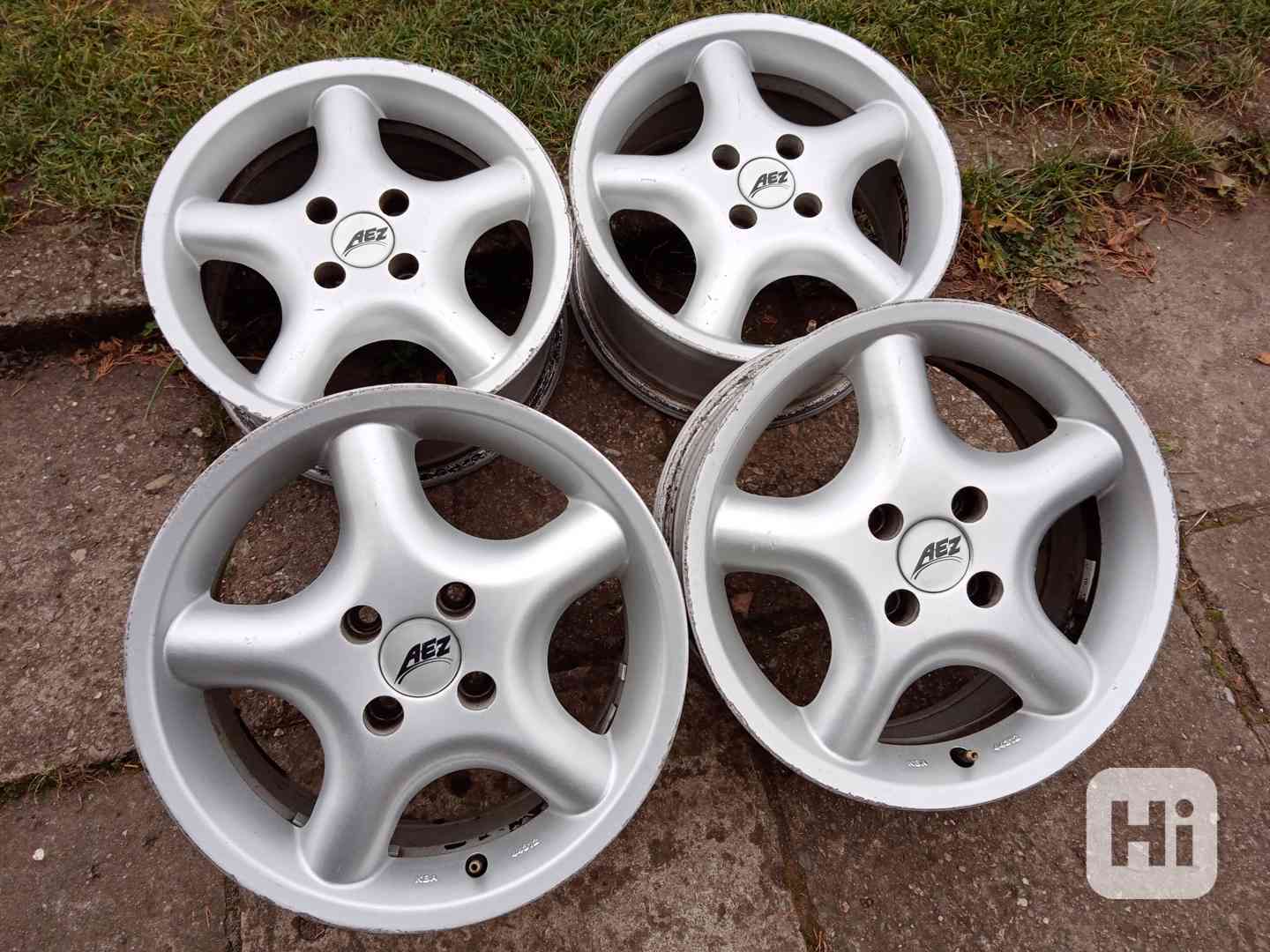 Alu kola AEZ 15ky 4x100 RENAULT DACIA NISSAN TOYOTA -dobírka - foto 1