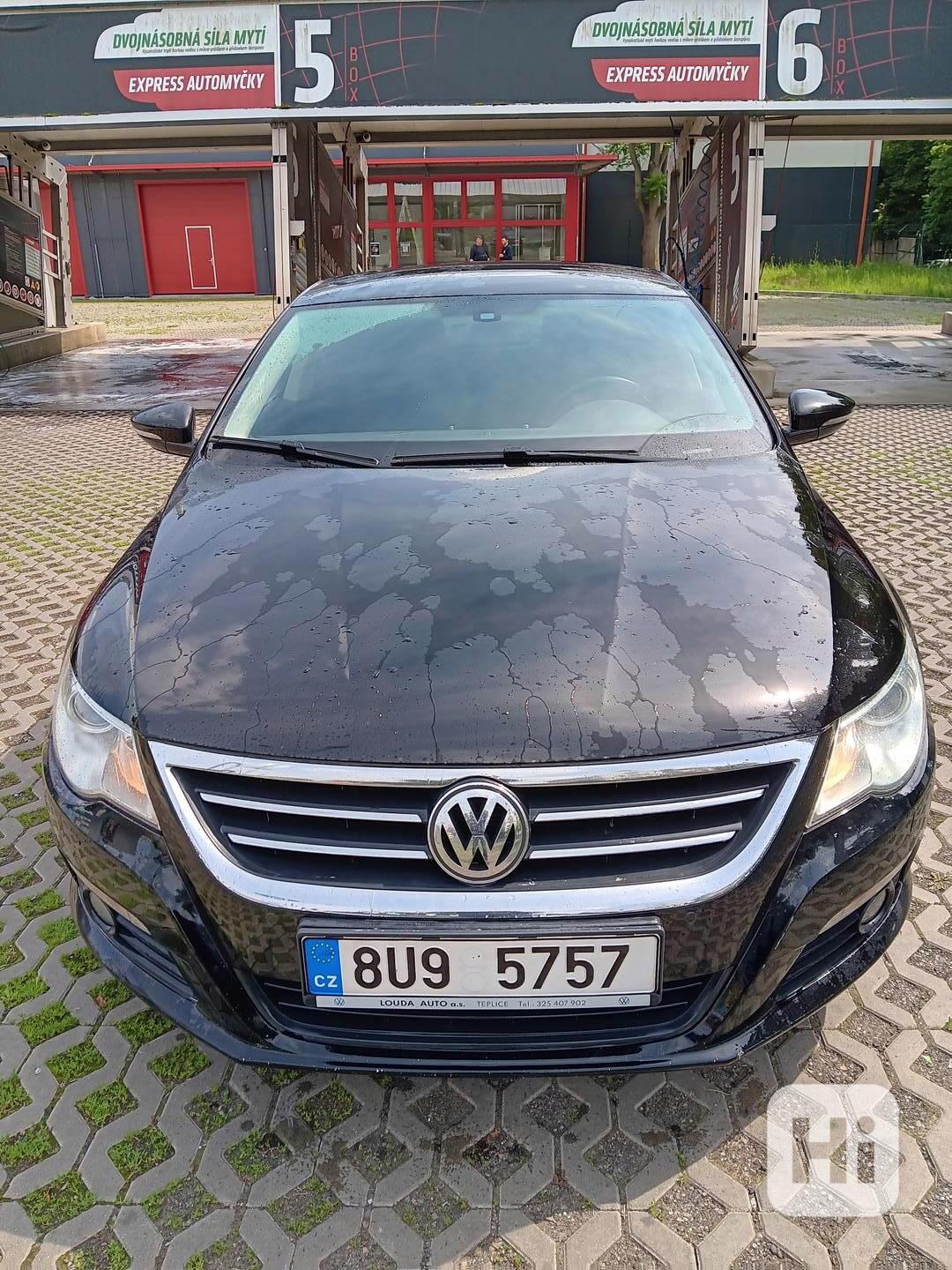 Prodám vw passat cc, 2.0 TDi, 103kw, DSG 6,r.v. 2009, černá - foto 1