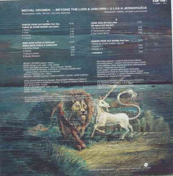 Michal Hromek ‎– U Lva a Jednorožce (LP) - foto 2