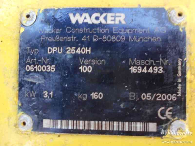 Vibrační deska- Wacker DPU 2540 (VD38) Akční cena. - foto 5