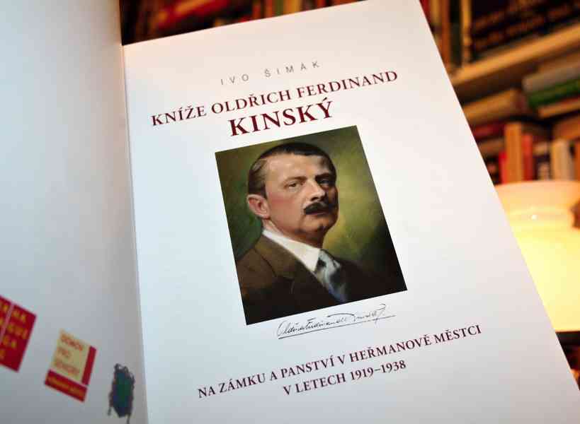 KNÍŽE OLDŘICH FERDINAND KINSKÝ - nesehnatelné! - foto 2