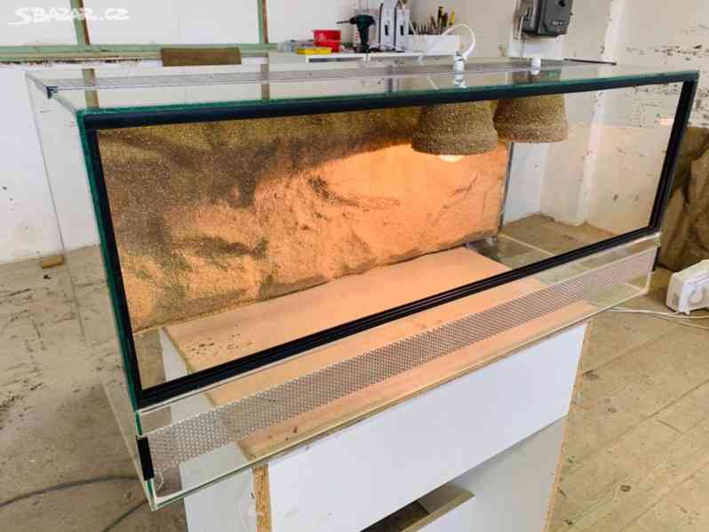 Terarium pro želvy 100x40x40 Cm