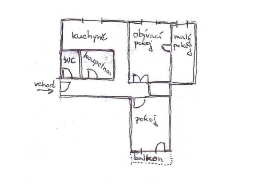 Brno Maloměřice 3+1, 64 m2 - foto 13