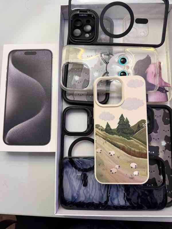 iPhone 15 Pro Max 256 GB nová orig. bat. 100% kap. - foto 3