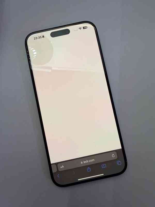iPhone 15 Pro Max 256 GB nová orig. bat. 100% kap. - foto 2