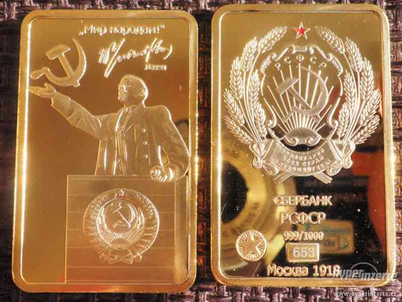 Kolekce Ruské zlaté Ruble. Kopie. 17ks - foto 6