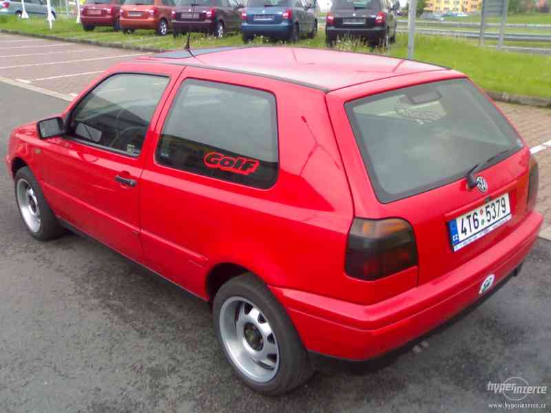 VW GOLF III 1,9 SDI - r.v. 97' - Ekodaň zaplacena! - foto 3