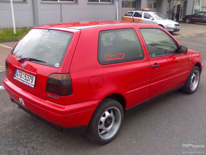 VW GOLF III 1,9 SDI - r.v. 97' - Ekodaň zaplacena! - foto 4