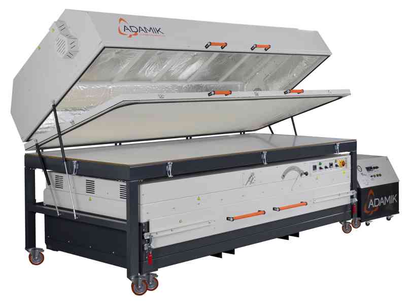 Membránový lis + nahřívací pec ADAMIK COMBIFORMER PLUS - foto 2