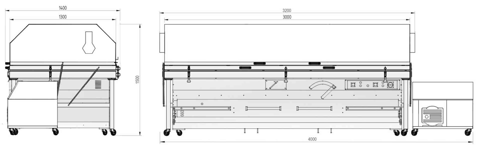 Membránový lis + nahřívací pec ADAMIK COMBIFORMER PLUS - foto 5