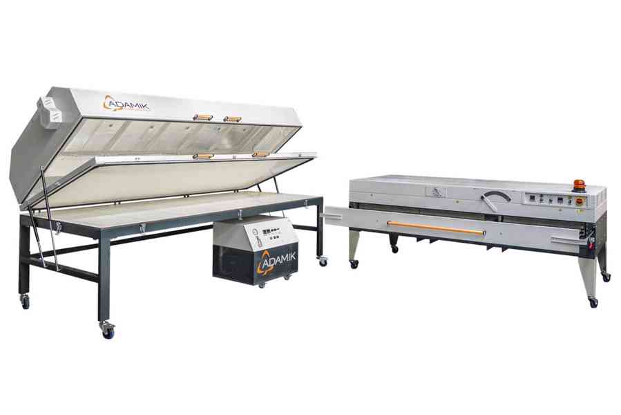 Membránový lis + nahřívací pec ADAMIK COMBIFORMER PLUS - foto 3