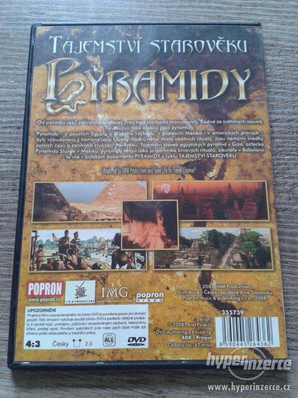 DVD Tajemství starověku - Pyramidy - foto 2