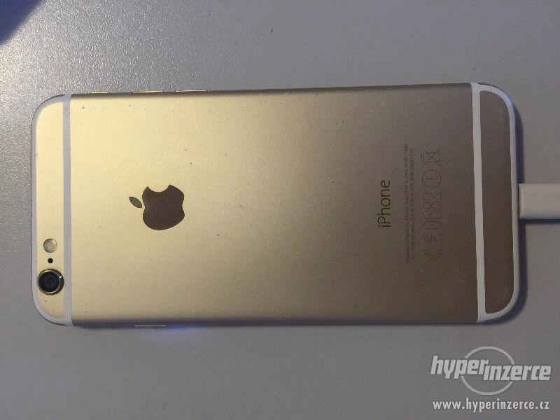 iPhone 6 Gold 16 GB na prodej s rozbitým sklem - foto 3