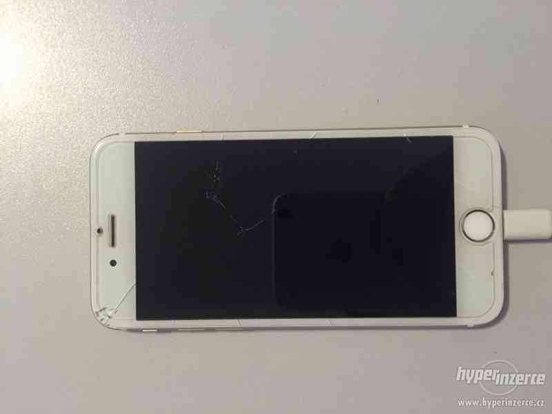 iPhone 6 Gold 16 GB na prodej s rozbitým sklem - foto 5