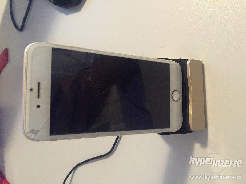 iPhone 6 Gold 16 GB na prodej s rozbitým sklem - foto 6