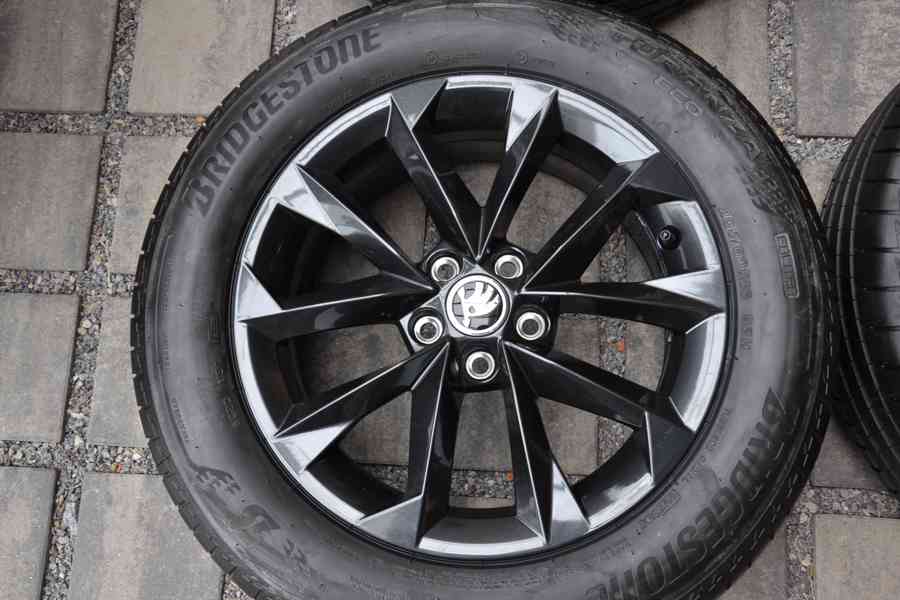 Š.Kamiq,Scala, VW Taigo– NOVÉ Alu+ letní 205/60R16 Bridgesto - foto 5