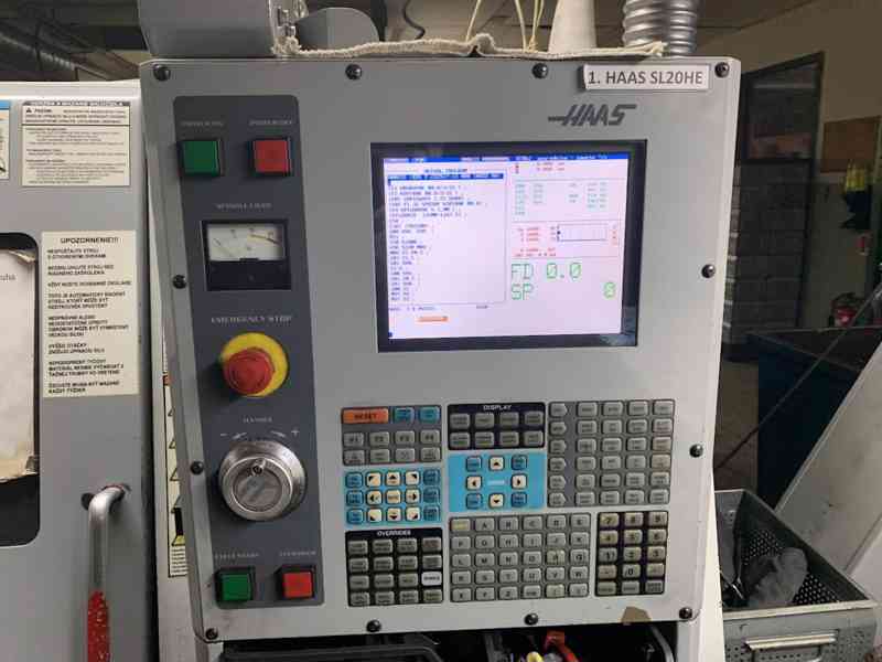 Haas SL 20 HE / Soustruh CNC - foto 2