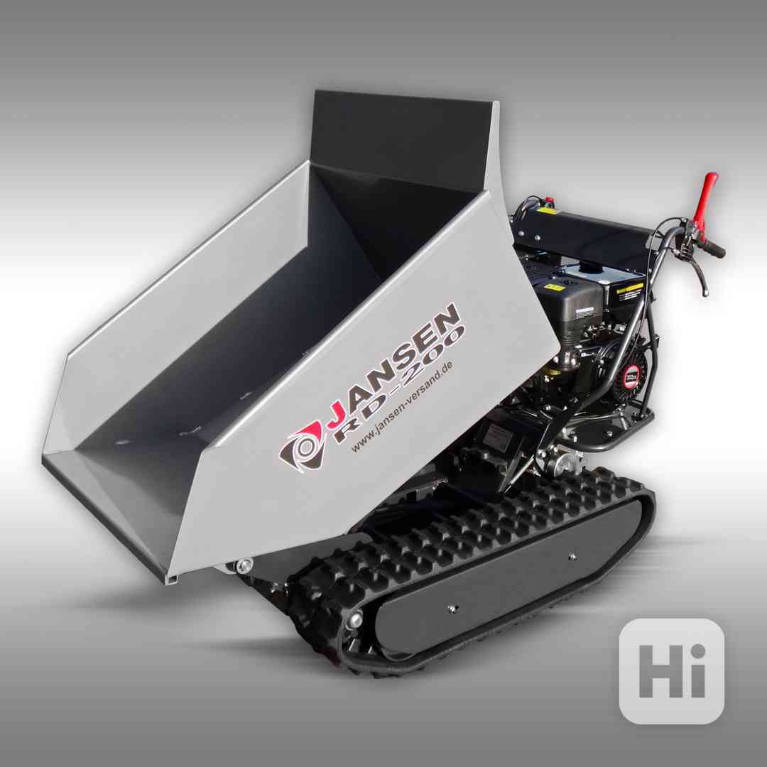 Jansen RD-200 Dumper, 9 koňový benzínový motor - foto 1