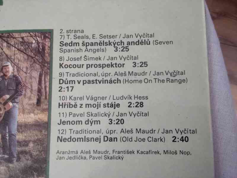 LP deska  Zelenáči - Zálesácká bowle - trampské písně - foto 4