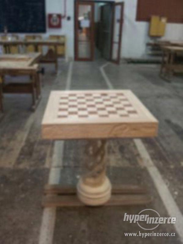 Luxusní a ručně vyráběná šachovnice - foto 1