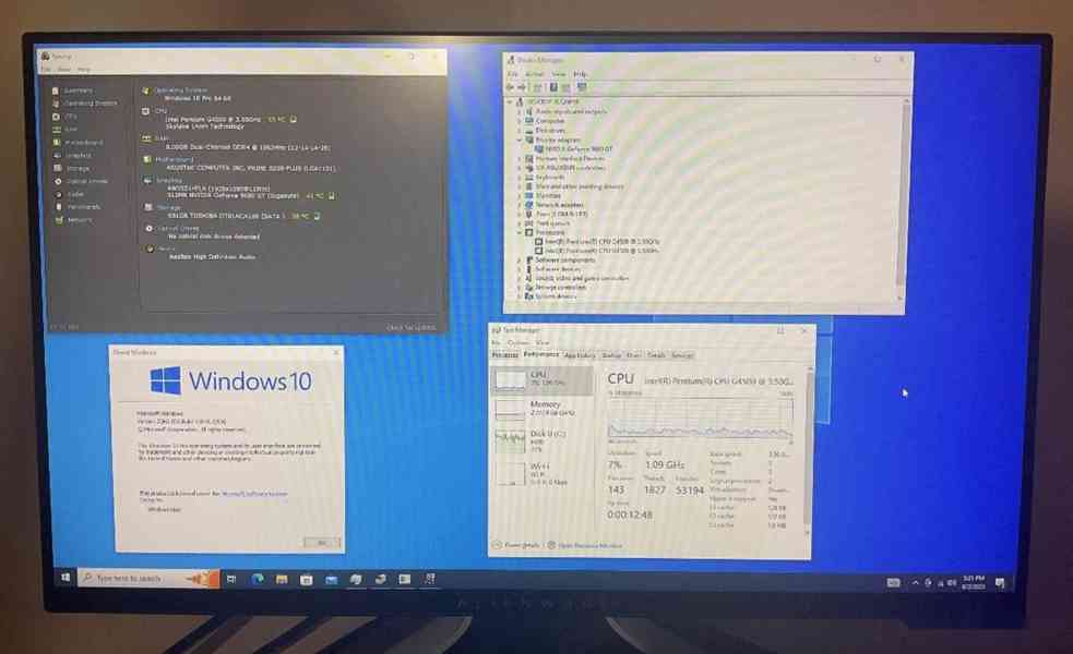 Kompletní počítač + Klávesnice a myš + Monitor - foto 14