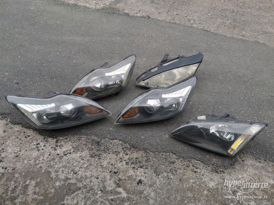 přední světla (xenony,halogen černé) Ford Focus II+Focus I - foto 1