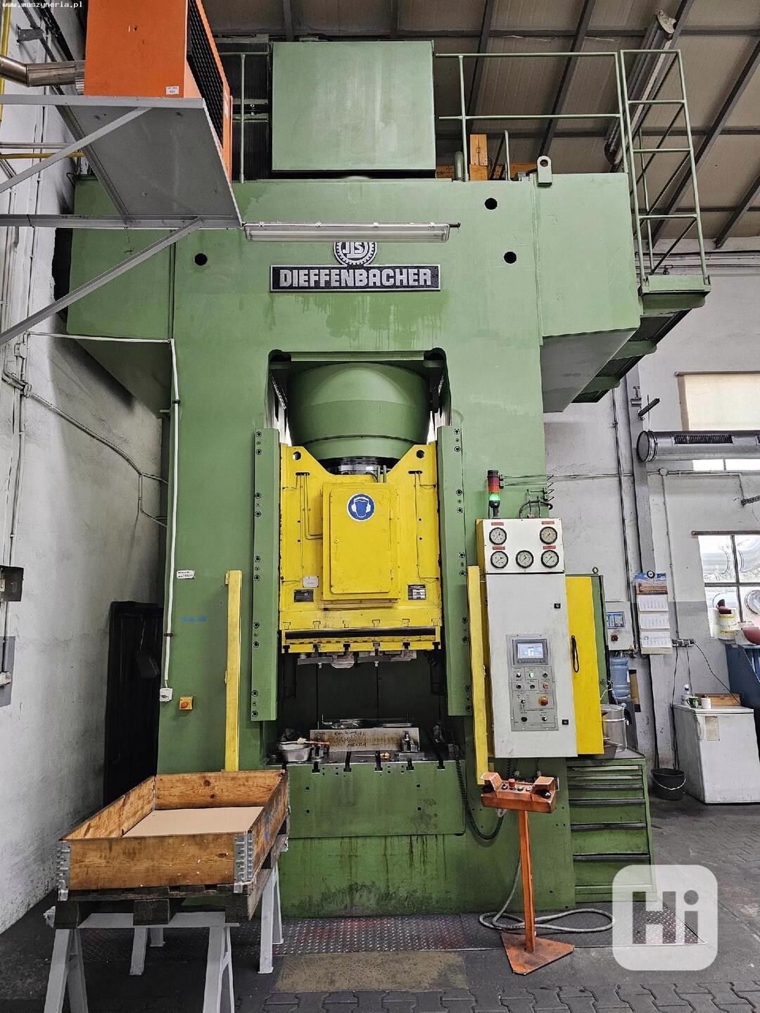  Hydraulický lis DIEFFENBACHER PO-F 1250 A - foto 1