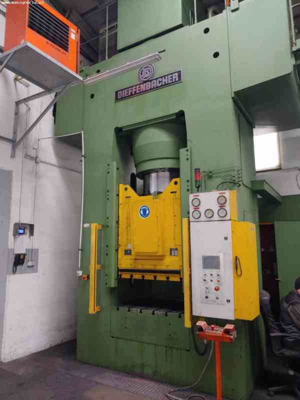  Hydraulický lis DIEFFENBACHER PO-F 1250 A - foto 2