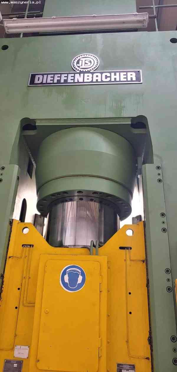  Hydraulický lis DIEFFENBACHER PO-F 1250 A - foto 4