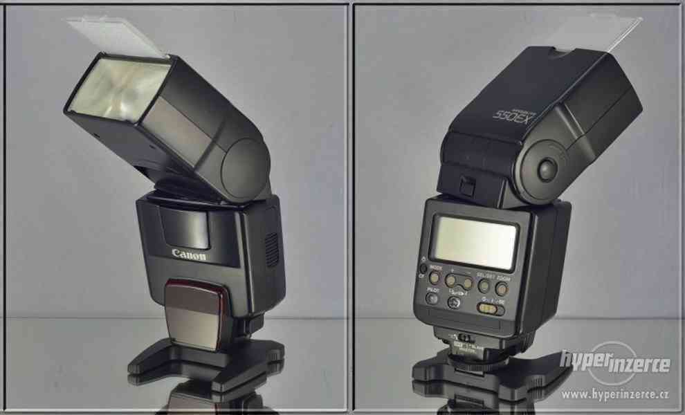 Canon Speedlite 550 EX blesk ✨E-TTL a TTL✨ - foto 3