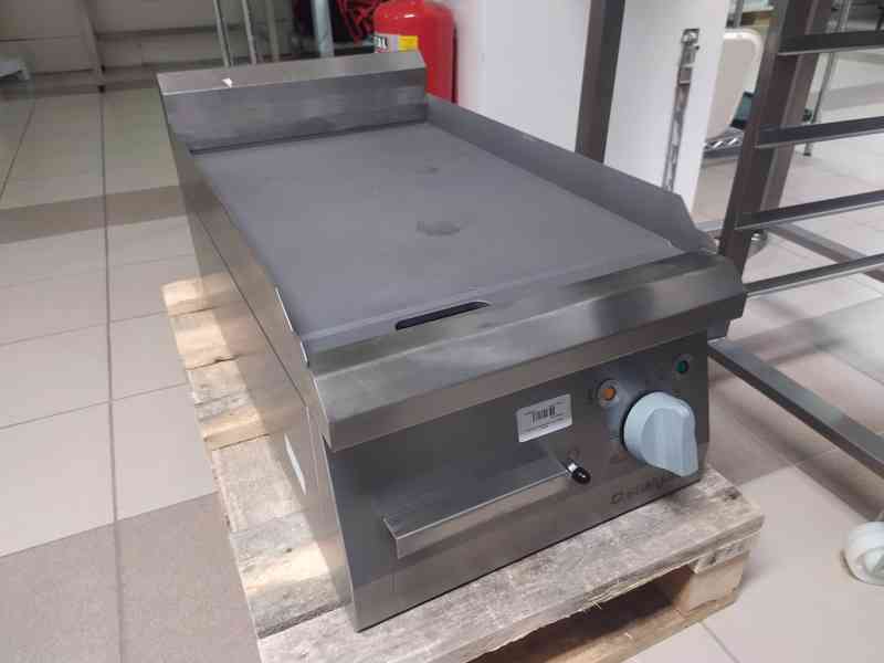 Gril plochý hladký 400 elektrický - foto 1