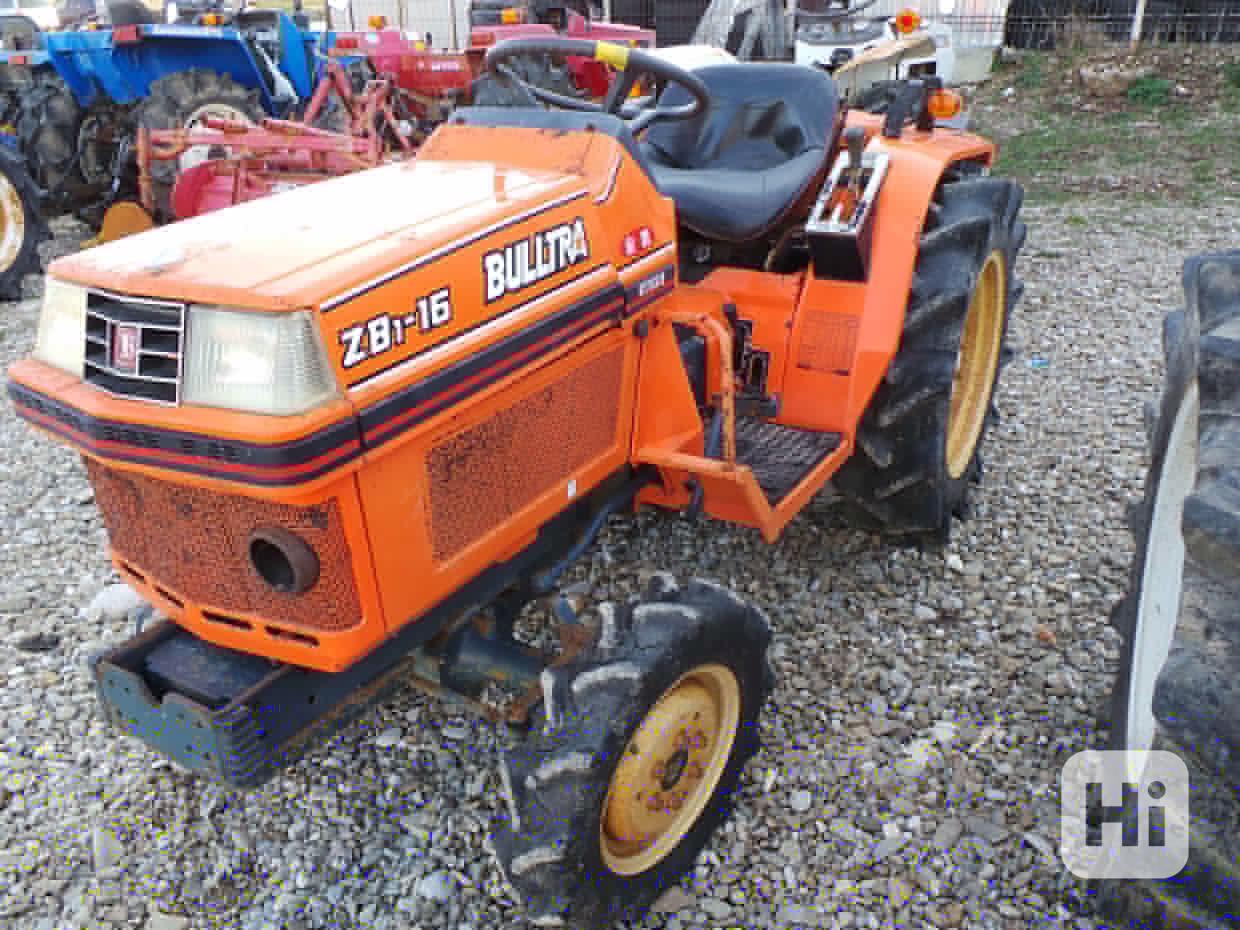 Traktor Kubota ZB1-16 (BULTRA) , 16 HP, 4×4 - foto 1