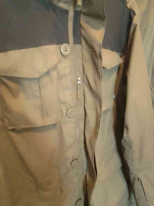 Bunda COVERT M65 TAIGA GREEN / BLACK od Helikon-Tex® Vel.XL - foto 3