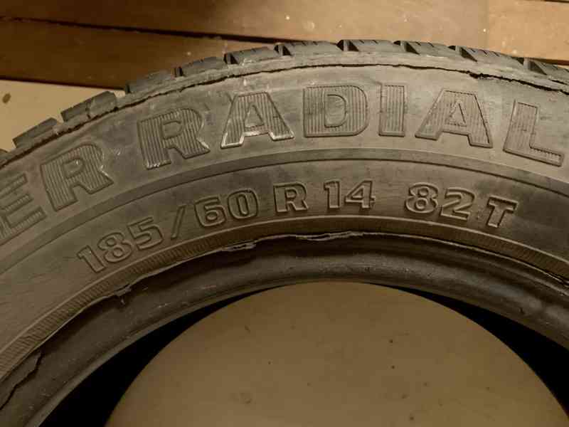 Prodám 1 ks zimní pneu WINTER RADIAL, 185/60/14 - foto 4