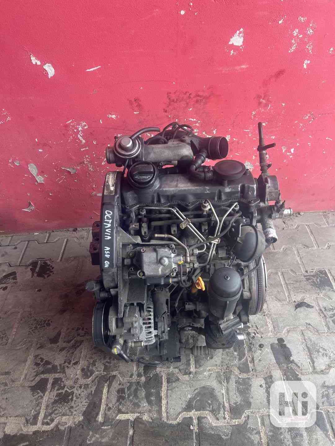Motor 1,9TDI ASV 81KW Škoda Octavia kompletní - foto 1