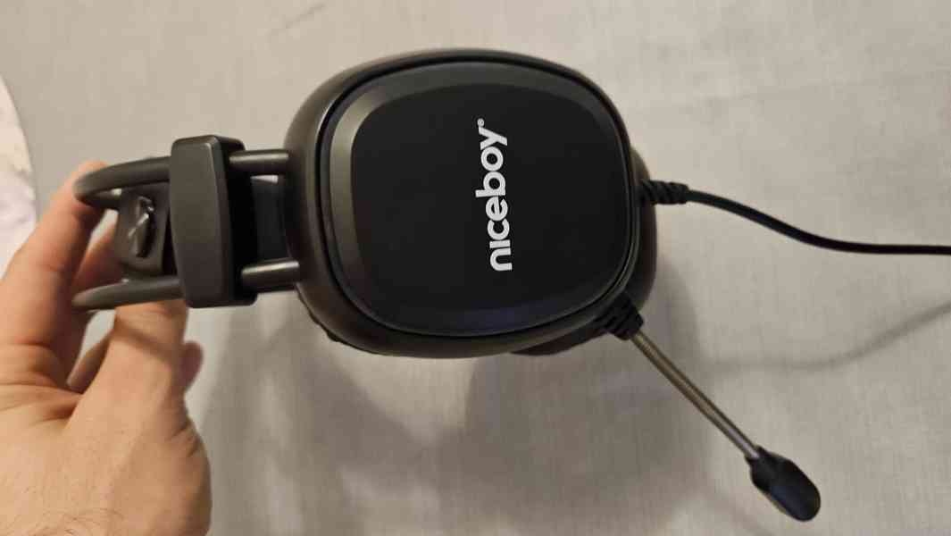 Herní sluchátka Niceboy (virtuální prostorový 7.1 zvuk) - foto 2