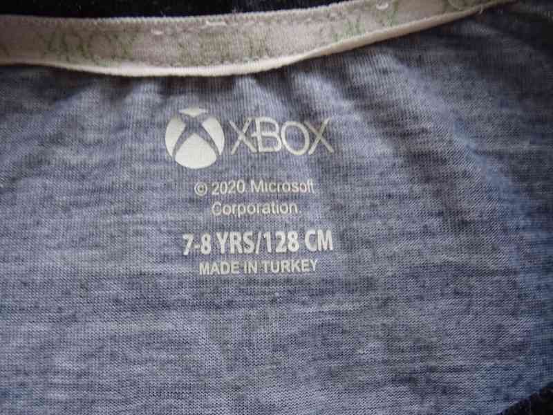 XBOX tričko na 7-8 let - foto 3
