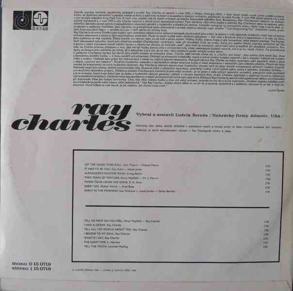 Ray Charles ‎– Ray Charles  (LP) - foto 2