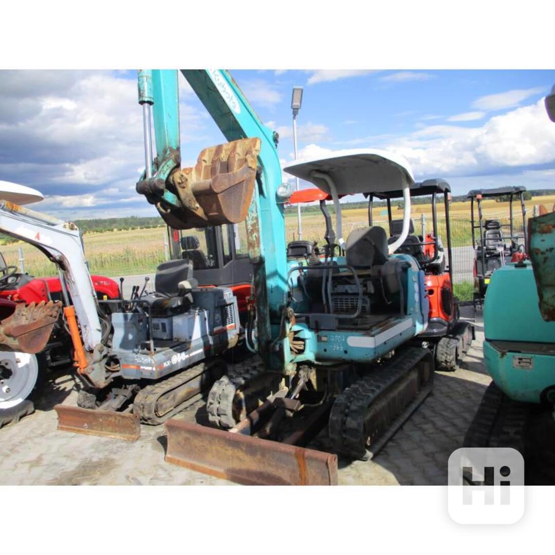 Minibagr Kubota K-022 2200kg plně funkční - foto 1