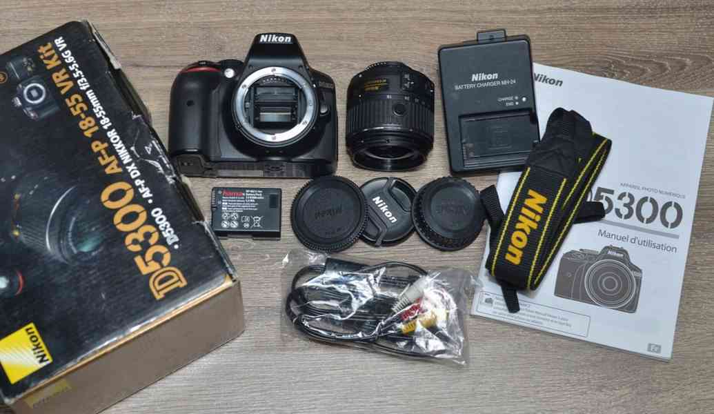 Nikon D5300+OBJ. *24 MPix*Full HDV*Wi-Fi 8800 Exp - foto 3