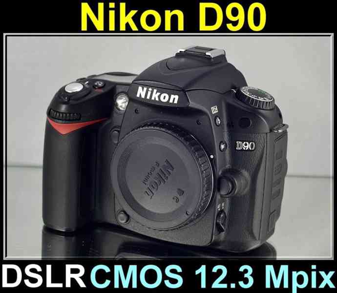 Nikon D90 **APS-C CMOS 12,3 MPix*HDV 19000 Exp. - foto 1