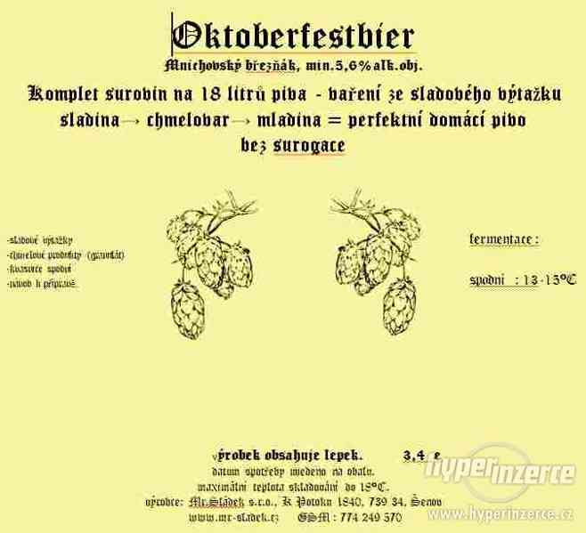 Domácí mikropivovar fy Mr.Sládek s.r.o. - foto 16