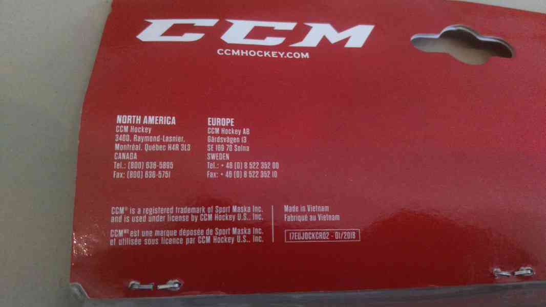 Nový Hokejový suspenzor s podvazky CCM Jock Combo - foto 3
