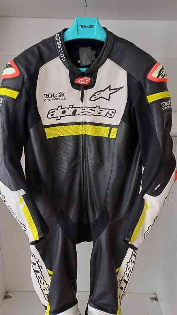 Kožená kombinéza Alpinestars GP Pro v2 Tech-Air - foto 3