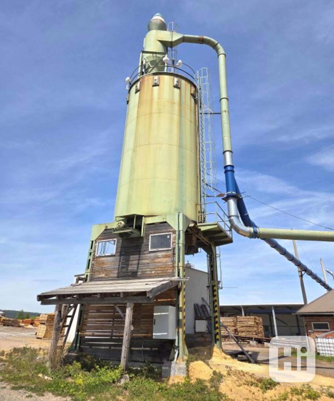 9m silo ocel 140m3/18t zásobník 20/38t piliny štěpka - foto 1