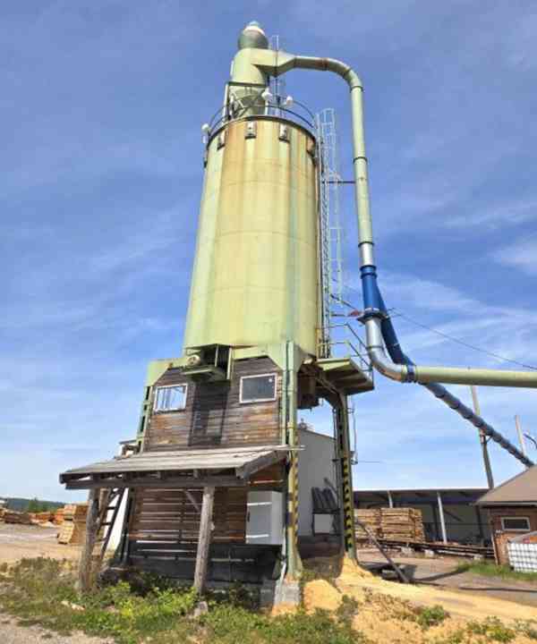 9m silo ocel 140m3/18t zásobník 20/38t piliny štěpka - foto 1