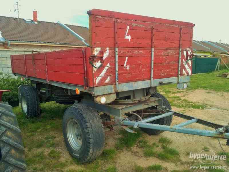 Vlek 8t s hydraulickým vyklápěním - foto 3