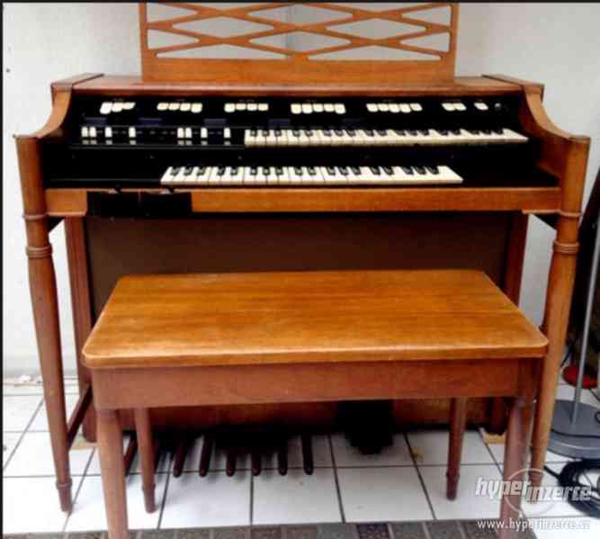 varhany Hammond A 100, Hammond C 3 a Leslie box - foto 11